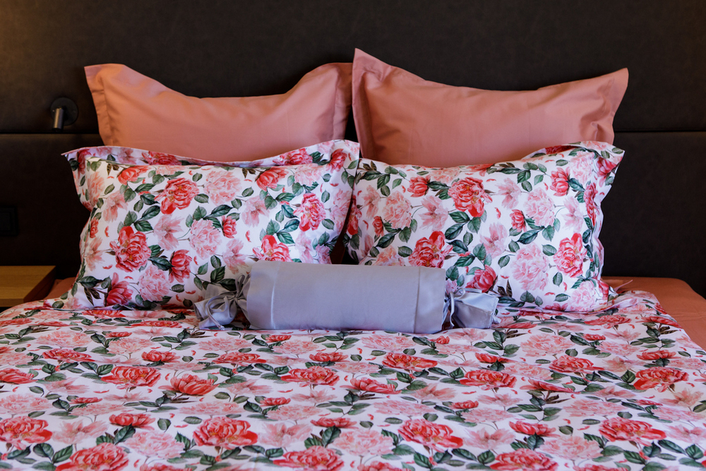 Постельное белье 2 спальное евро von der Thannen Coral Peony