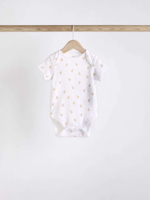 Боди с коротким рукавом для малышей Next K79-873, 5 шт., Белый