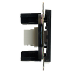 Розетка HDMI 2.1, Type A (механизм), STEKKER GLS00-7118-05, серия Катрин, черный 50062