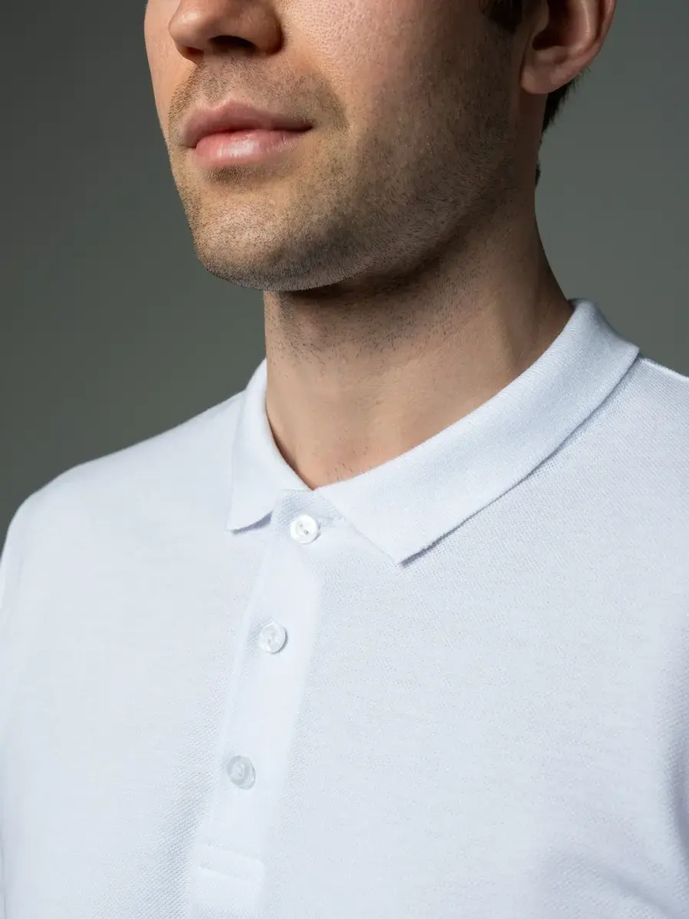 Футболка поло с коротким рукавом хлопок