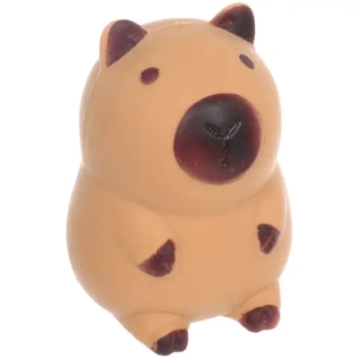 Игрушка «Свинка» Капибара-пухляш, 7,5*4,5 см, сквиш