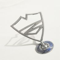 Футболка Питерский Щит Прицел, белый