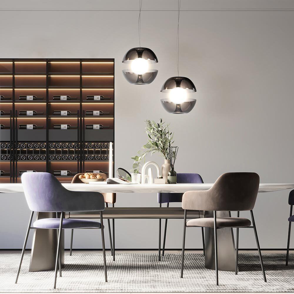 Подвесной светодиодный светильник Maytoni Rebel MOD322PL-L6B3K