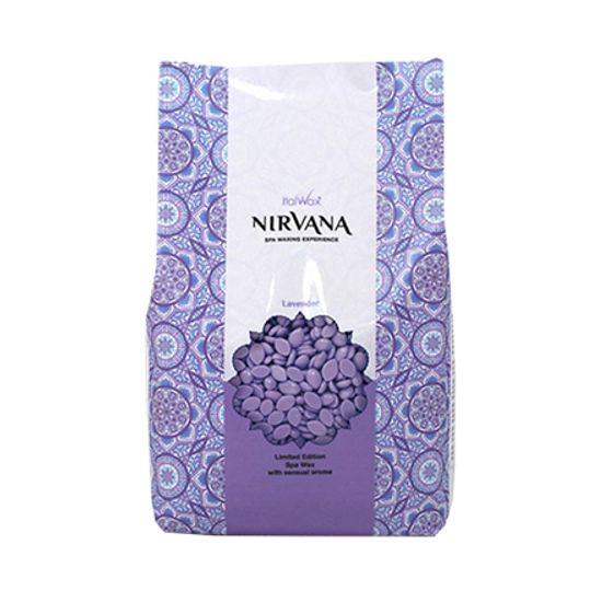 Воск горячий (плёночный) Italwax nirvana 1 кг. гранулы Лаванда