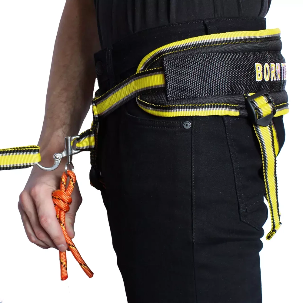 Пояс для каникросса в комплекте с потягом White Wolf серия Спорт