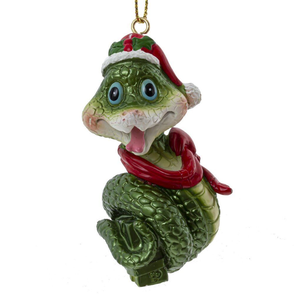 GAEM Фигурка декоративная подвесная "Змея", L3,5 W3 H7 см, 4в.