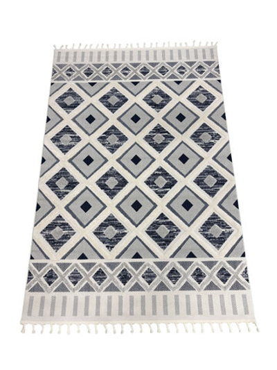 Ковер Vicenza B0242A Navy/Cream Прямоугольник