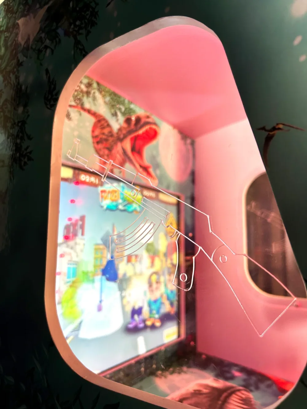 Тир с шариками «Мир динозавров»