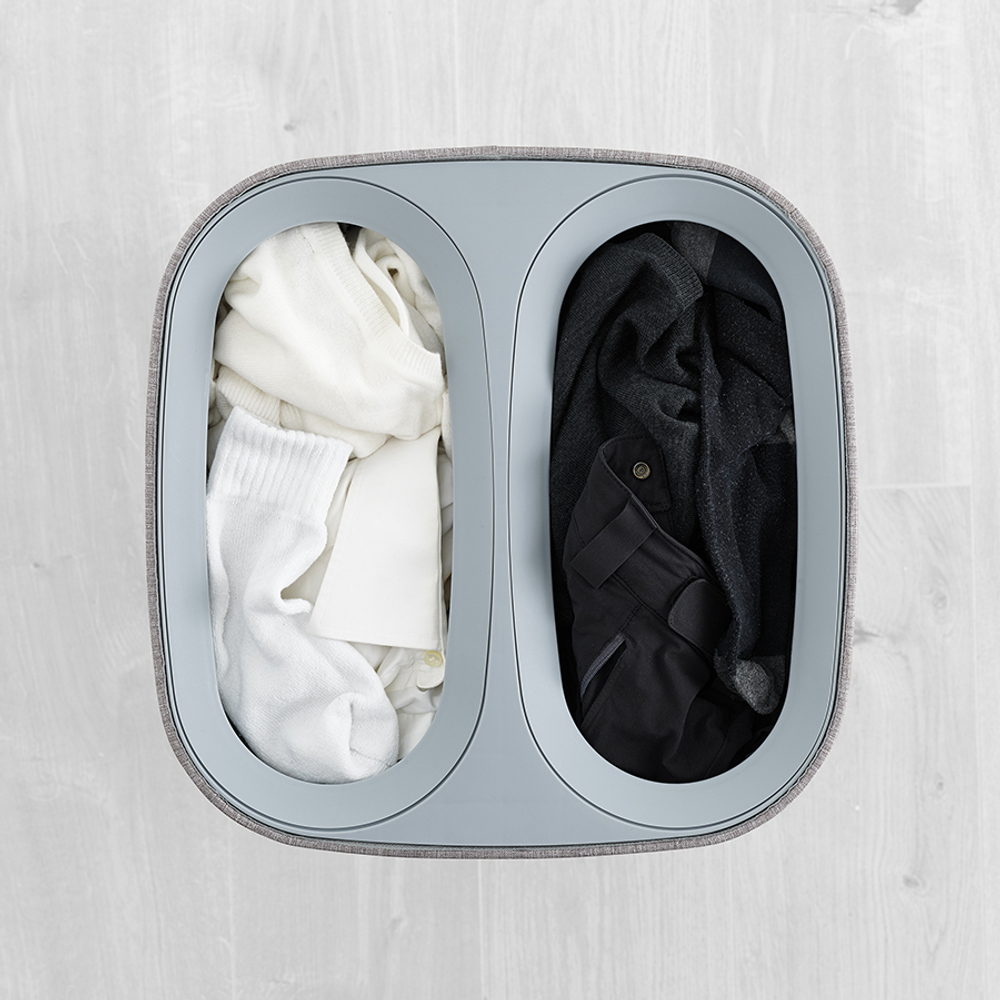 Корзина для белья tota™, 60 л, серая