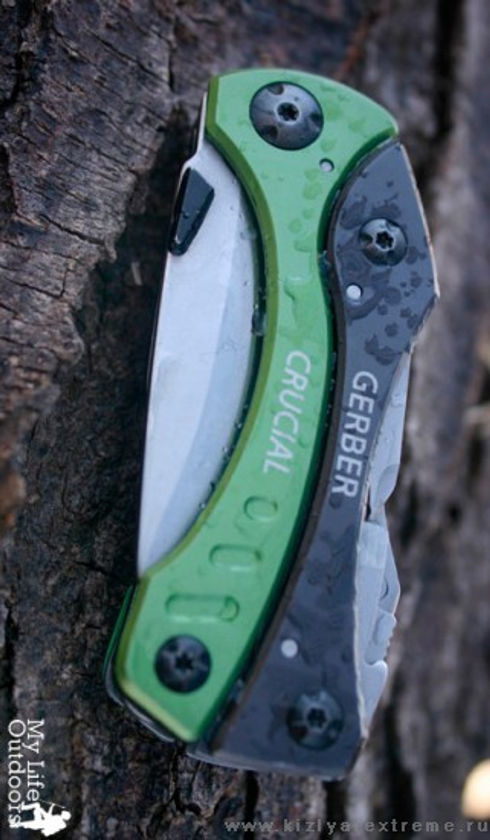 Мультитул MT Сrucial Green (7 функций) Брелоковый Мультитул