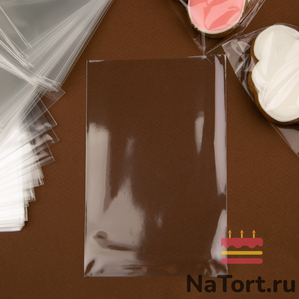 Пакетик прозрачный 10x16см (100 шт)