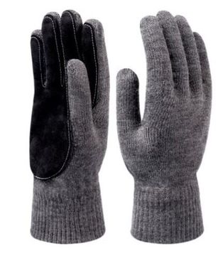 Перчатки АКТАШ PRO двойные со спилковым наладонником р.10