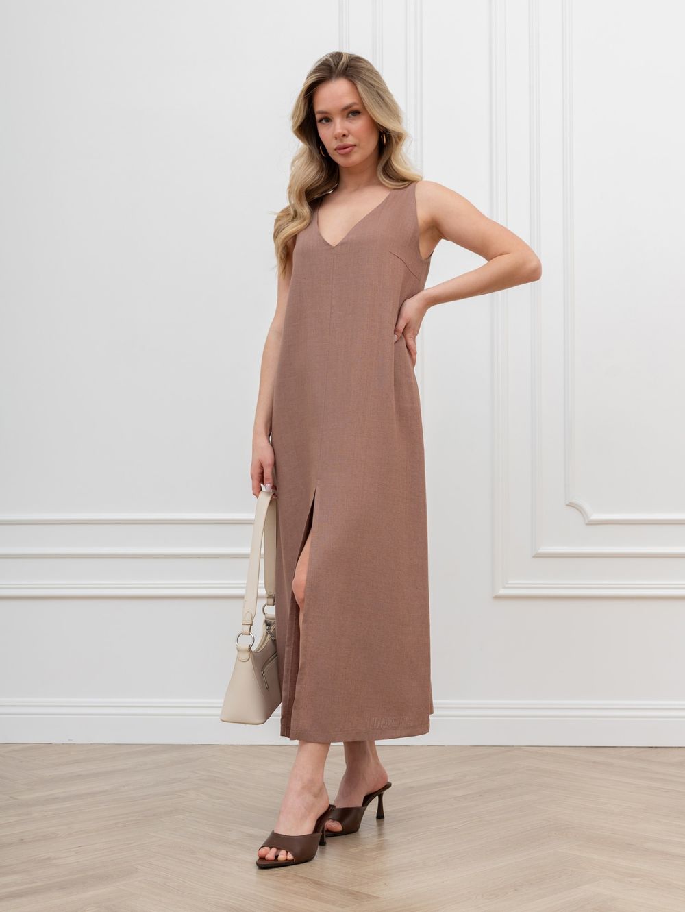 Платье Сибелла-1 Виотекс КОРИЧНЕВЫЙ