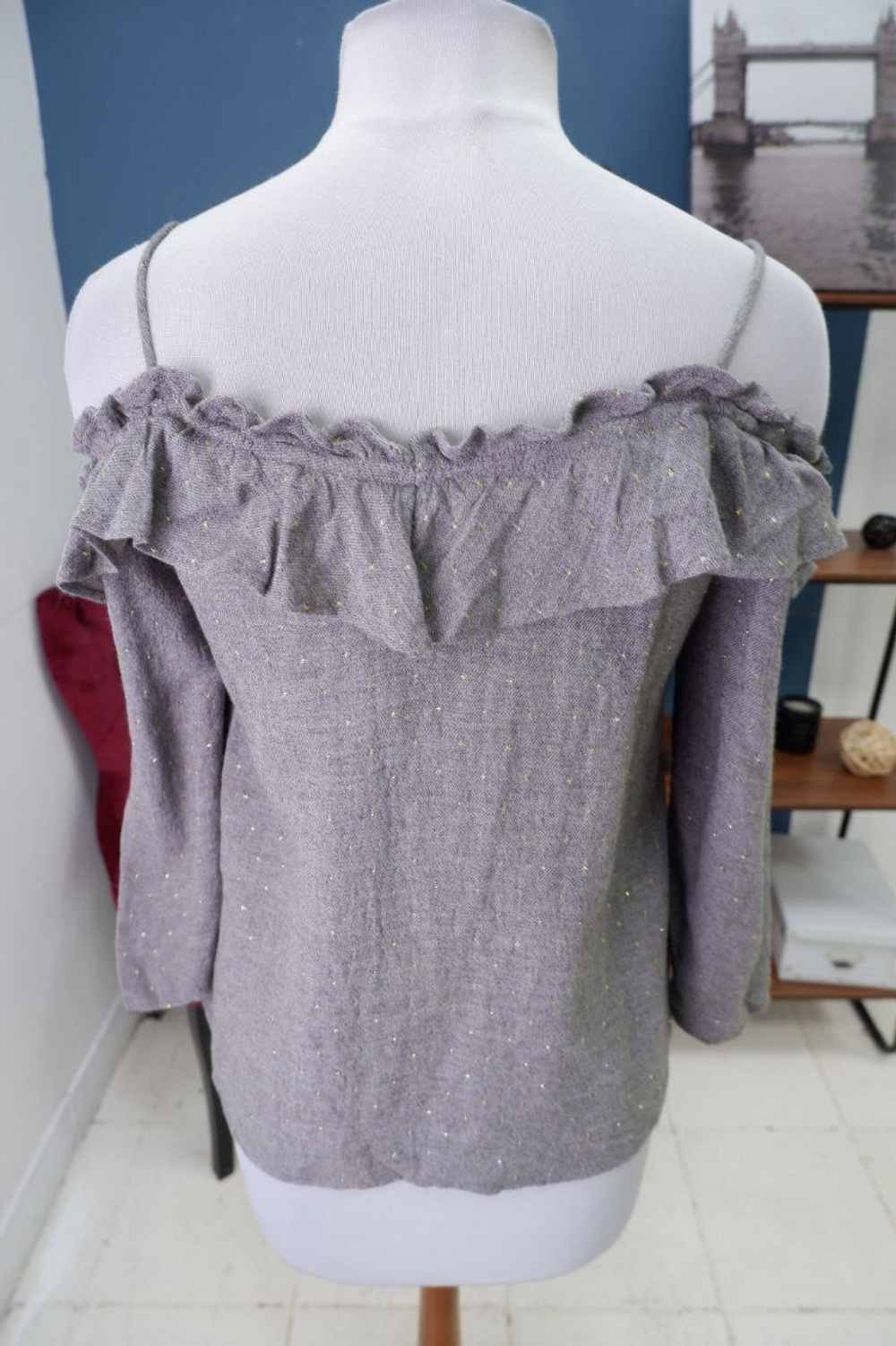 Блузка Zara интересная 42 размер