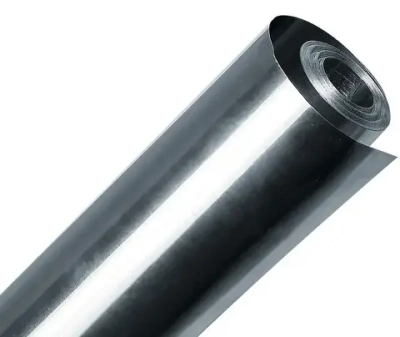 Фольга алюминиевая для бани и сауны 80 мкм, 1х10м (10 м2)