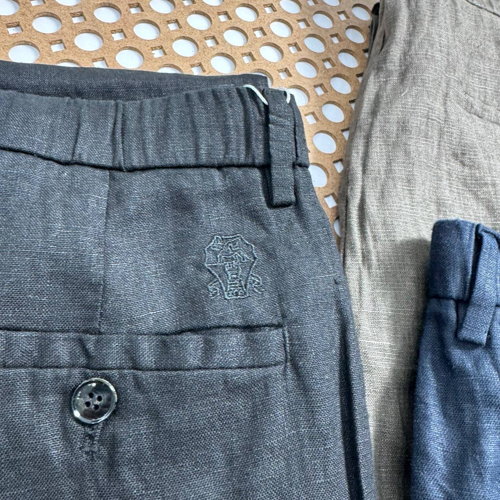 Льняные брюки Brunello Cucinelli