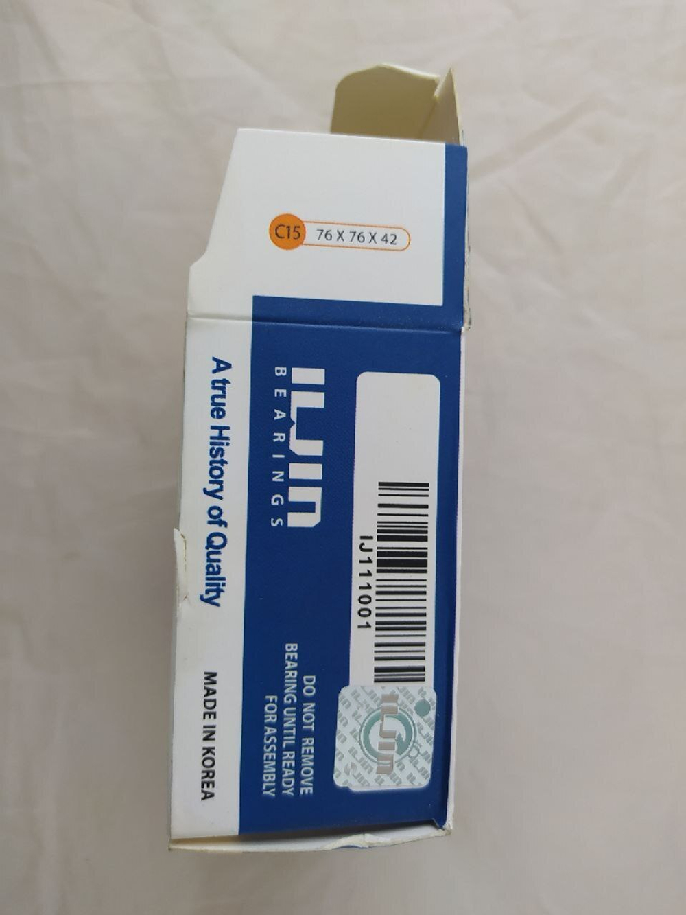 Подшипник ступицы передней Iljin IJ111001 HYUNDAI Solaris (10-), Accent (06-), Getz KIA Rio (05-), Picanto