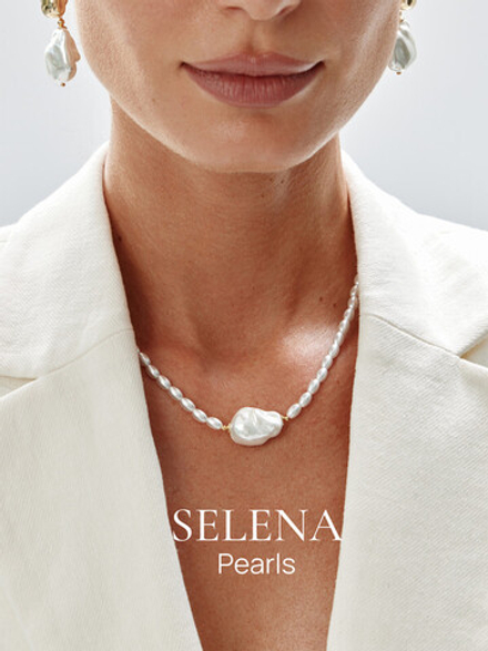 91003216 Колье Selena Pearls