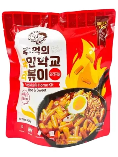 Рапокки рамен с токпокки в сладко-остром соусе 205 г