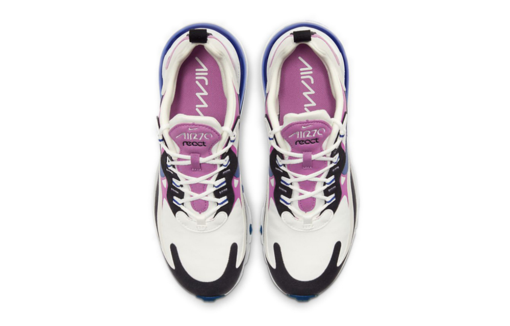 Кроссовки Nike Air Max 270 React (Женская размерная сетка)