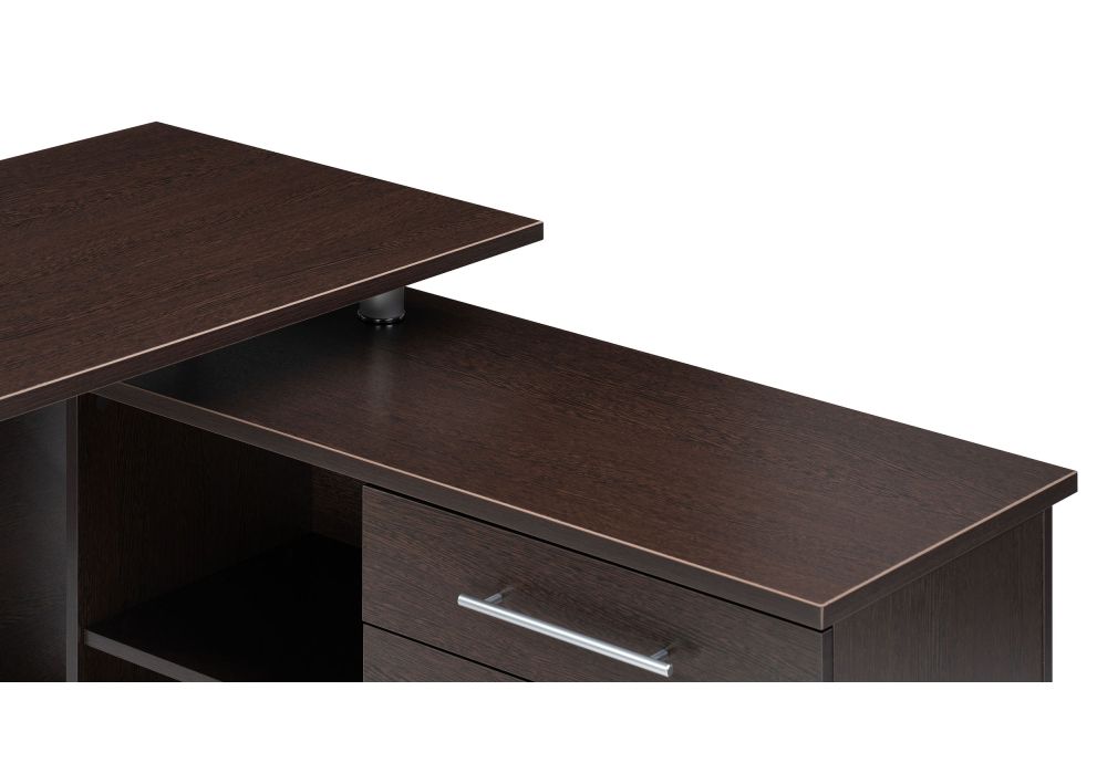 Компьютерный стол КСТ-109П правый венге