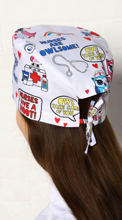 Бандана медицинская принт №М1Б