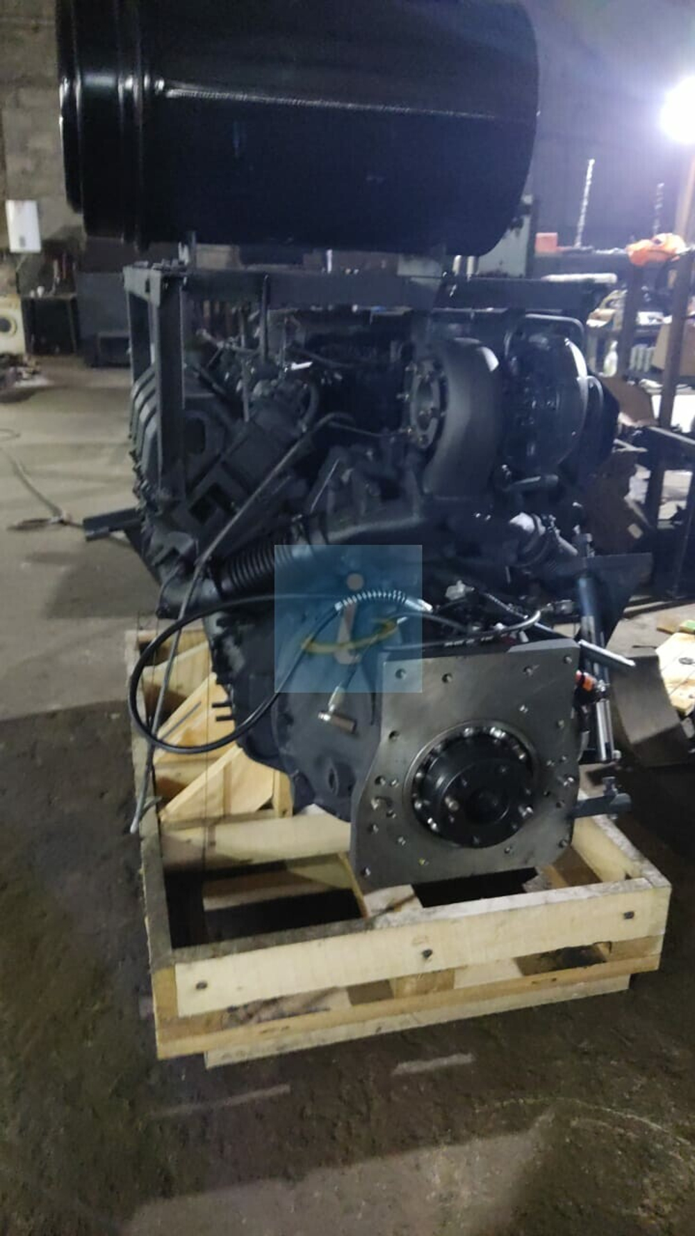 Монтажный комплект к двигателю ТМЗ 8481.10 для установки на трубоукладчик "Komatsu"