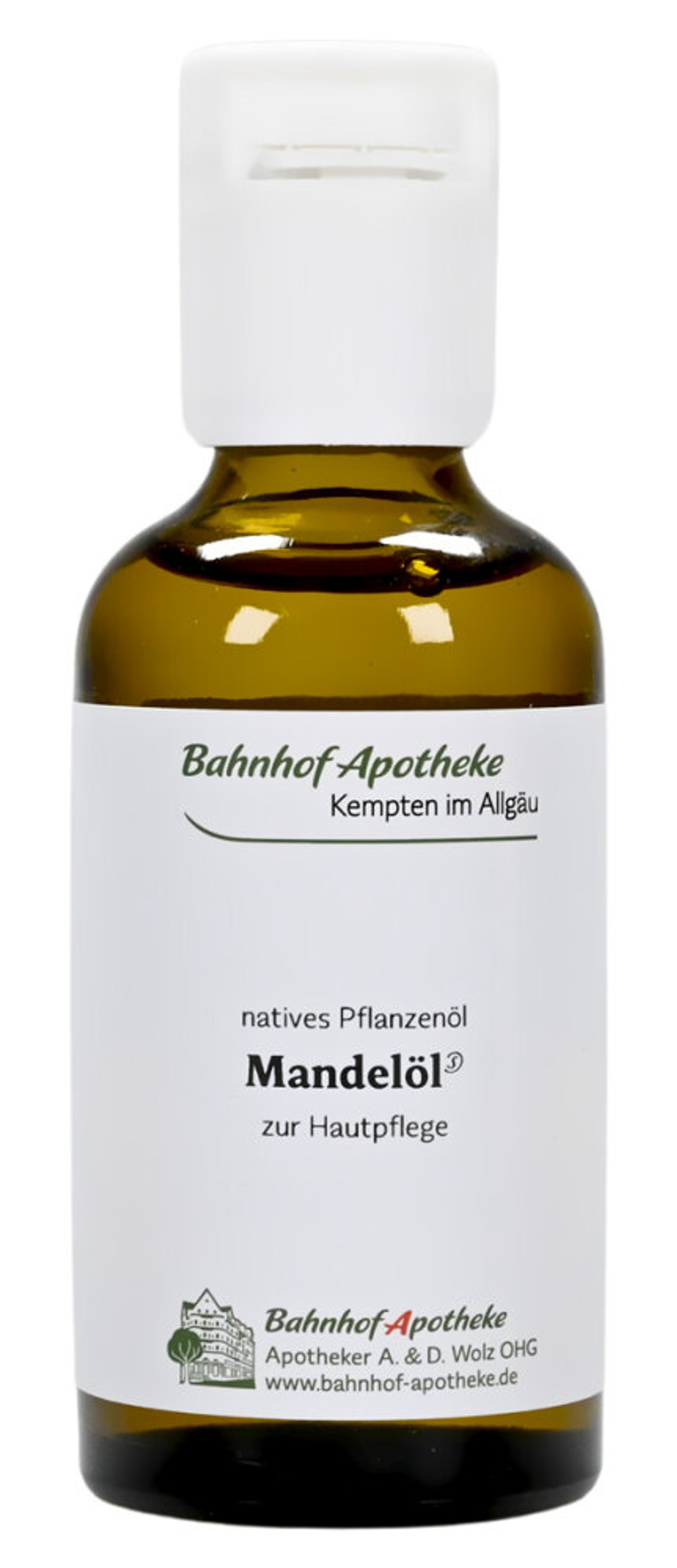 миндальное масло Bahnhof-Apotheke, 50 мл