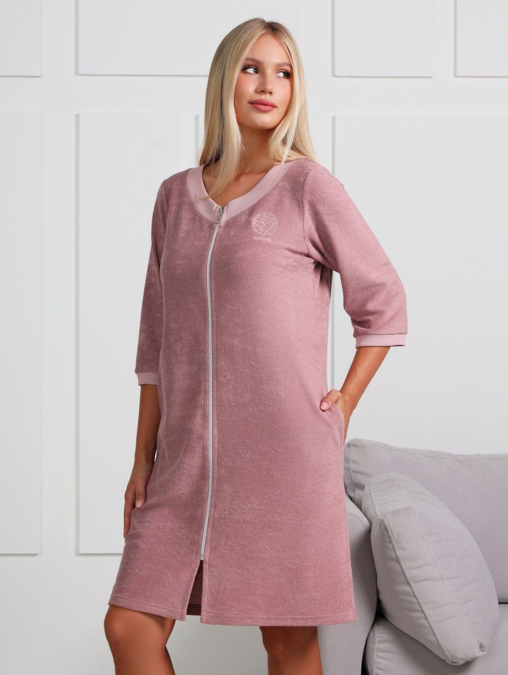 Халат Дейли Виотекс ЛИЛОВЫЙ