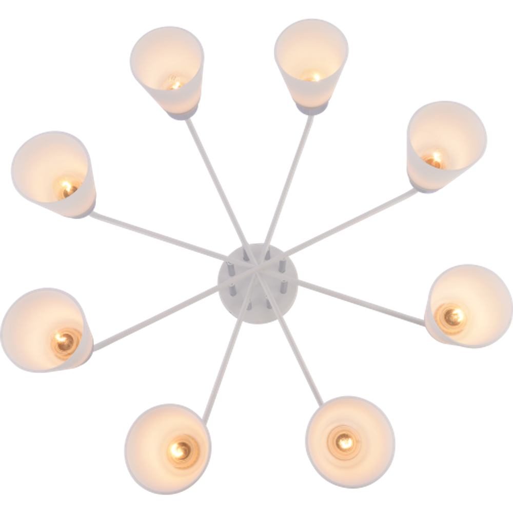 Люстра Rivoli Miley 9192-308 8хЕ27 60 Вт модерн | Rivoli