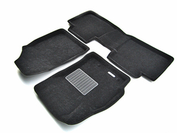 Коврики салона для TOYOTA Corolla (2013-) Euromat 3D Business черные. Арт. EMC3D-005128