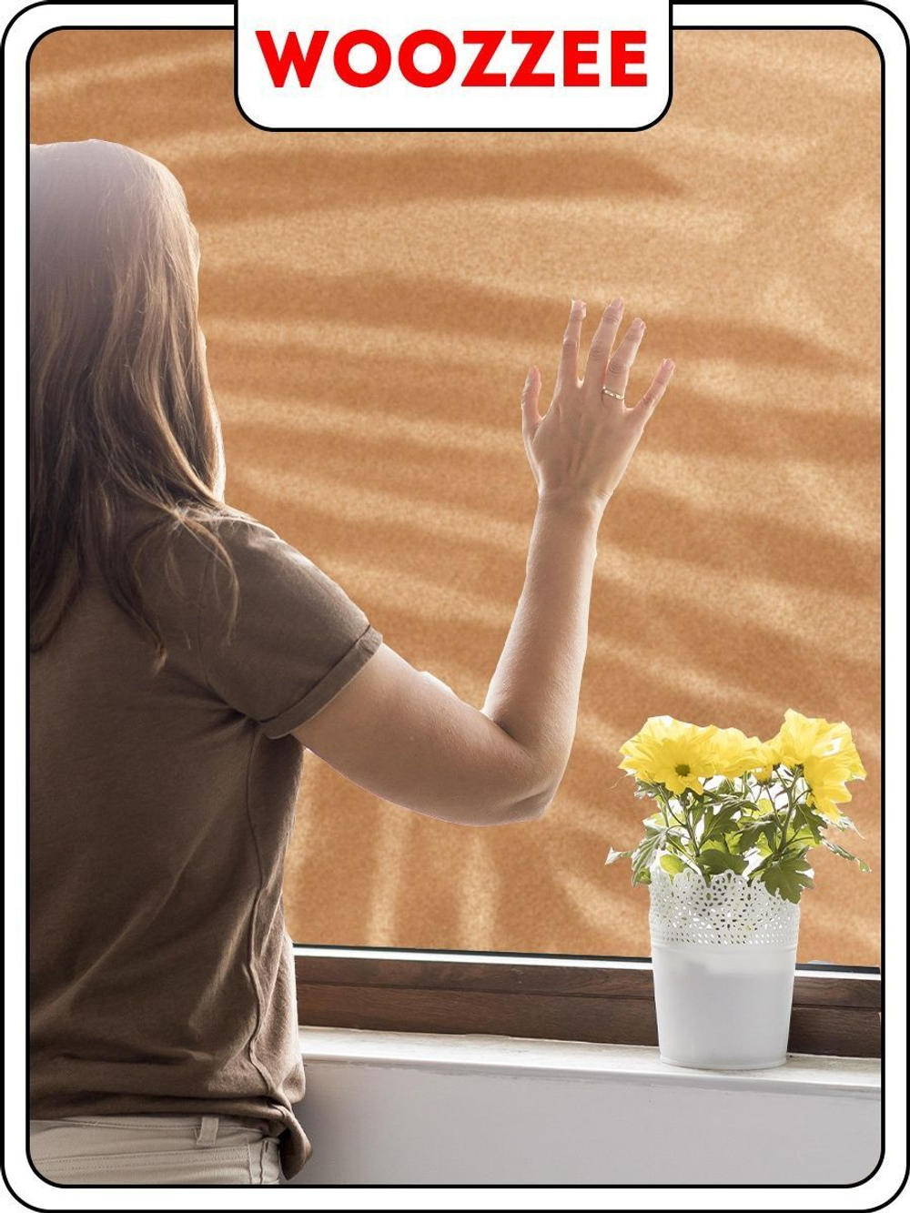 Наклейка "Декоративная пленка на окно 21"