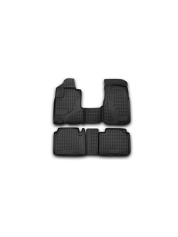 Коврики в салон для HONDA CR-V 2002-2006, 4 шт. (полиуретан) NLC.18.03.210