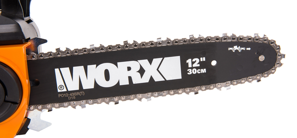 Цепная пила аккумуляторная WORX WG381E 40В 30см