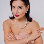 Серьги Fiore Luna Pearle AL1005 S