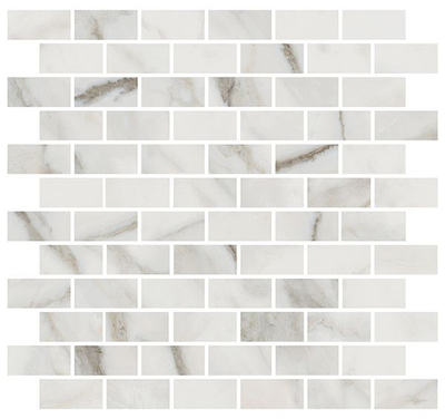 Декор Буонарроти MM13105 белый мозаичный