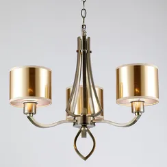 Люстра потолочная ILLUMICO E27  IL1802-3P-17 AB