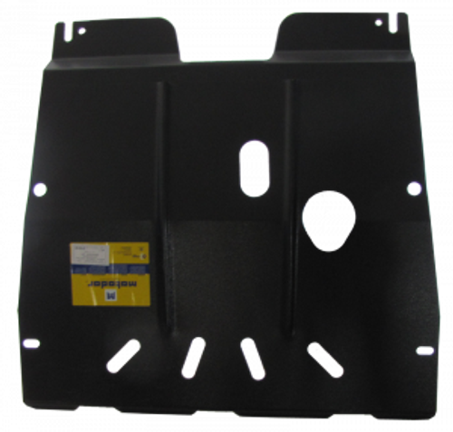 Защита картера Двигателя, КПП. 2 мм, Сталь. для Peugeot 107 2005-2009 MOTODOR.01610