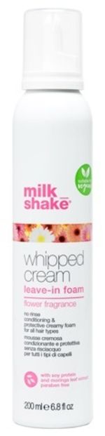 Milk Shake CONDITIONING WHIPPED CREAM FLOWER / Кондиционирующие крем-сливки для укладки с цветочным ароматом
