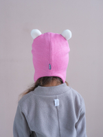 Шапка весенняя/осенняя вязаная ЛОРА (Зефирка)