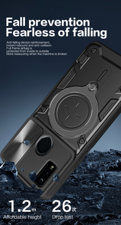 Чехол с кольцом Big Ring Case для ZTE Blade A51