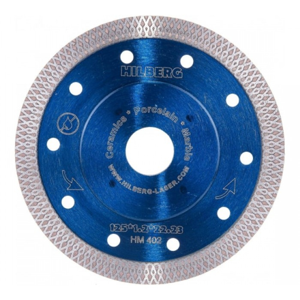 Диск алмазный 125х1,2 х22,23 мм тонкий LP HILBERG