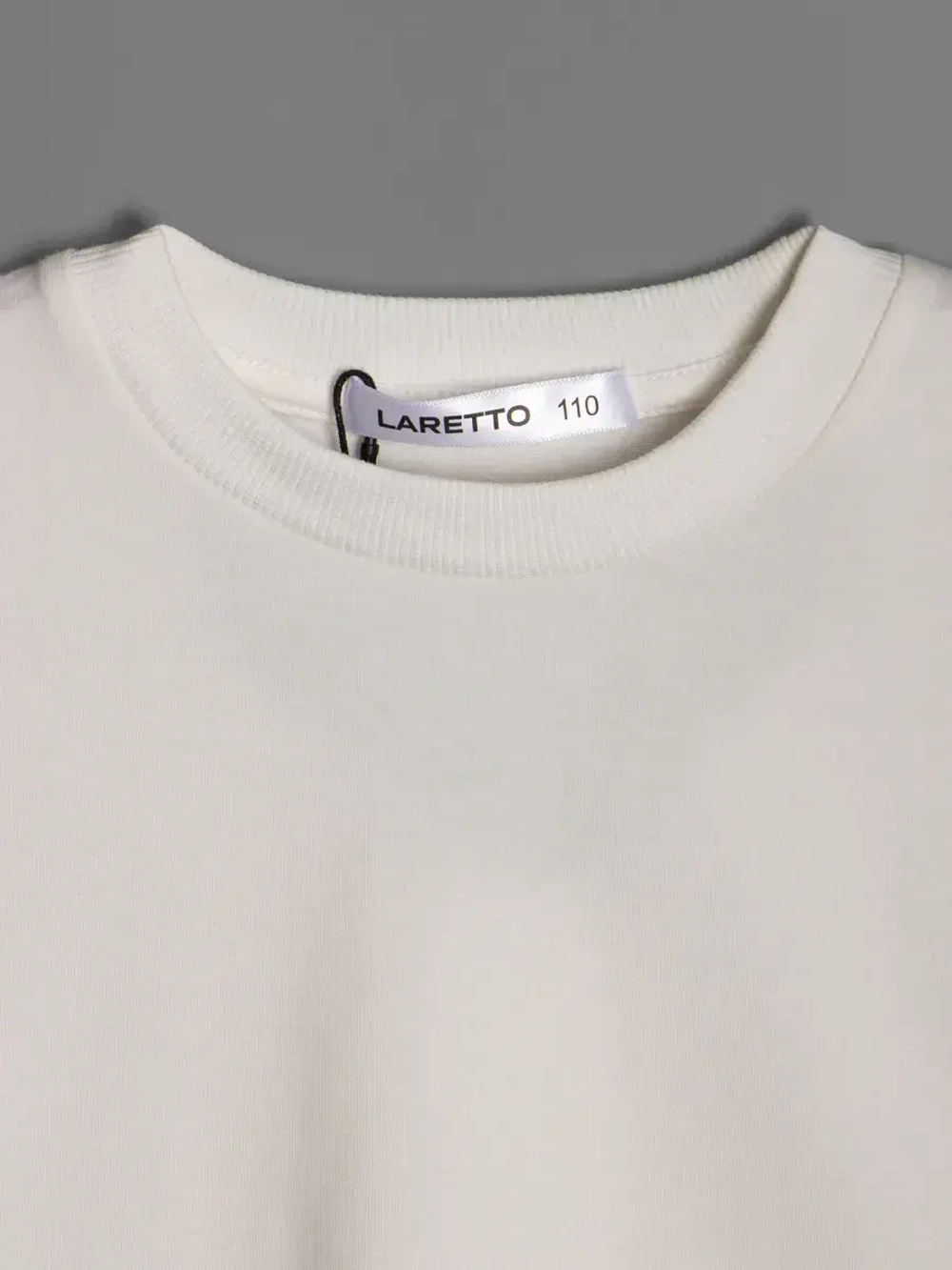 Футболка для девочки белая в школу