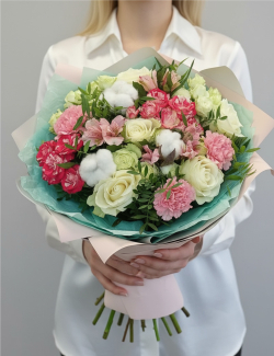 Букет с розами Струны души