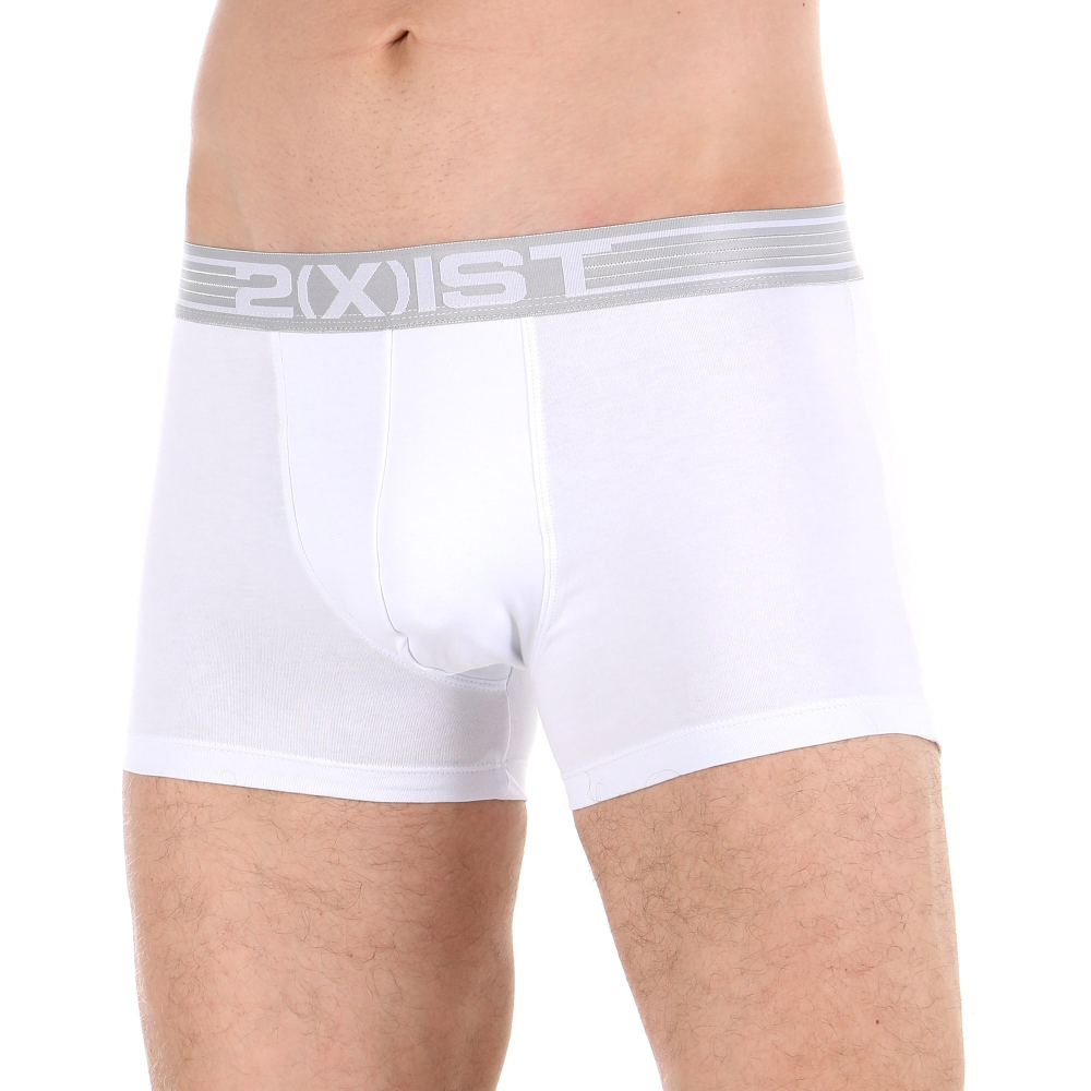 Мужские трусы боксеры белые 2xist