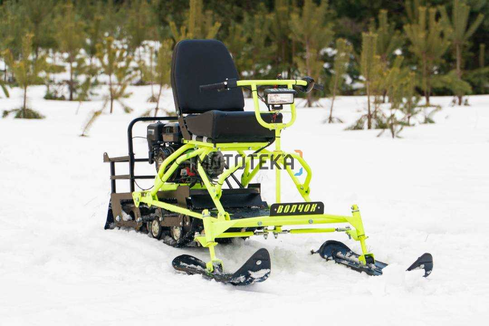 Мотобуксировщик Бурлак Волчок 6.5. л.с.