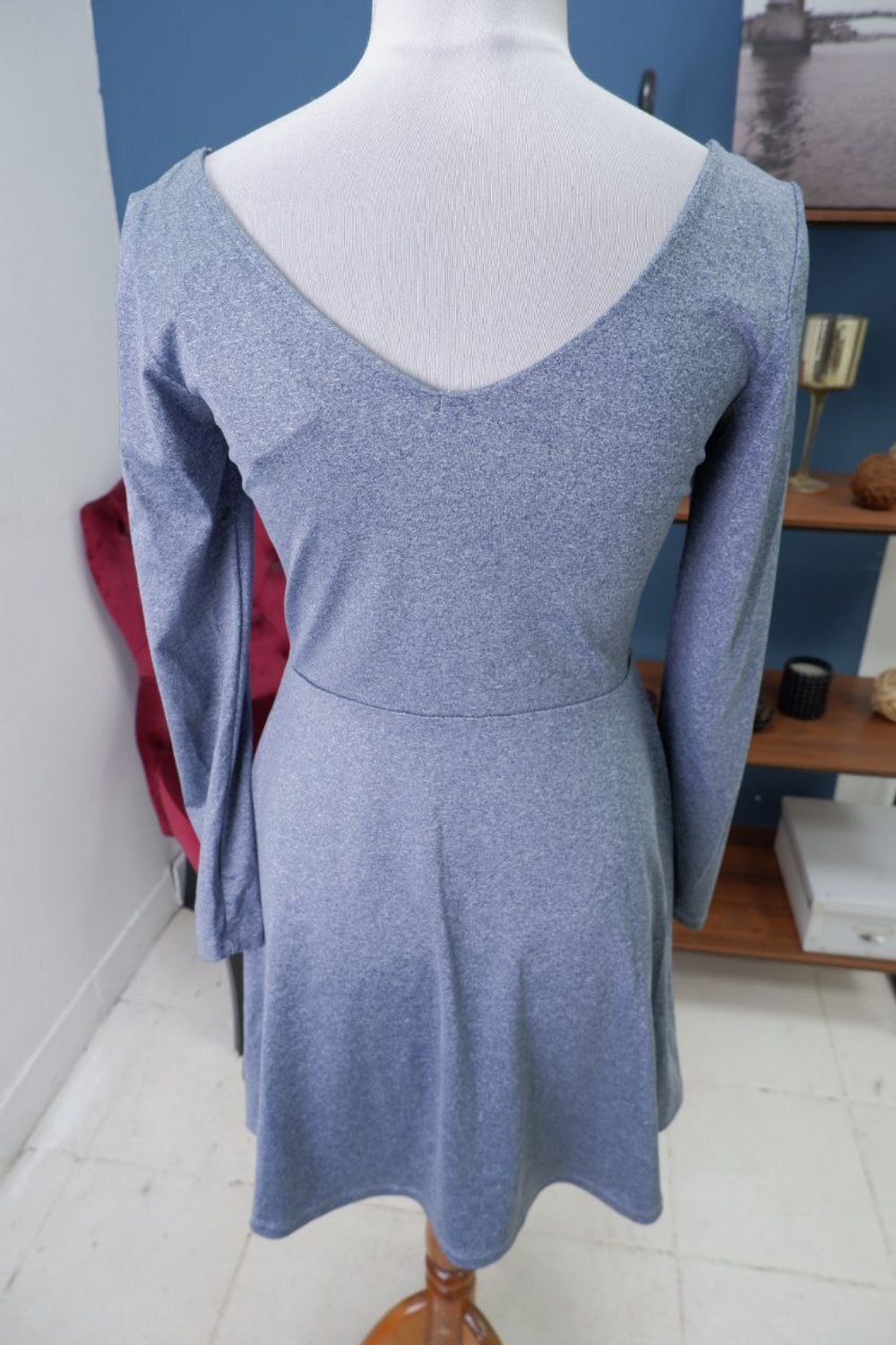 Платье Befree серое 44 размер