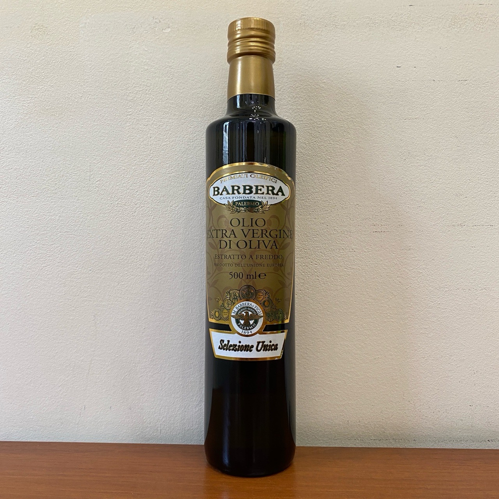 Оливковое масло BARBERA Selezione Unica  Extra Virgin 500 мл Италия