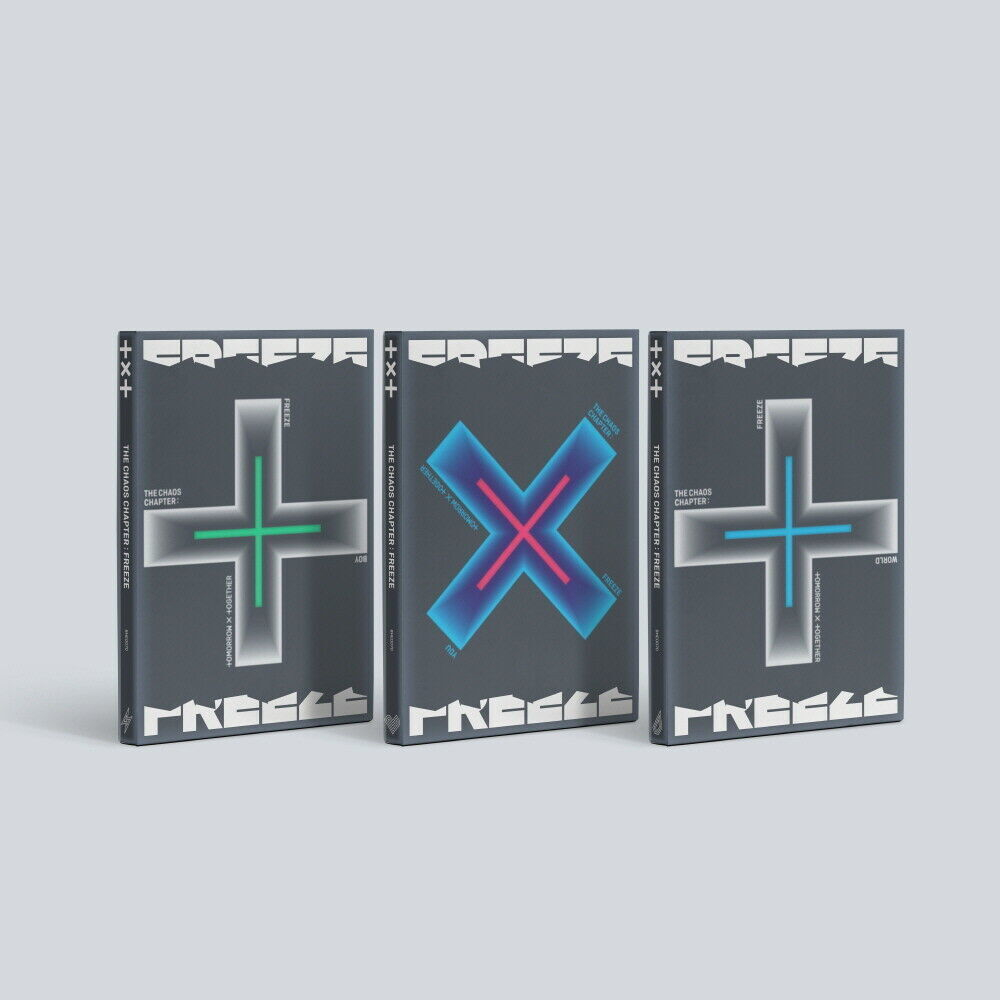 Альбом TXT - CHAOS CHAPTER : FREEZE (BOY ver.) c дефектом