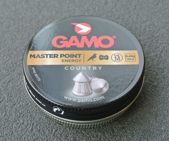 Пули Gamo Master Point 4,5 мм, 0,49 г (500 штук)